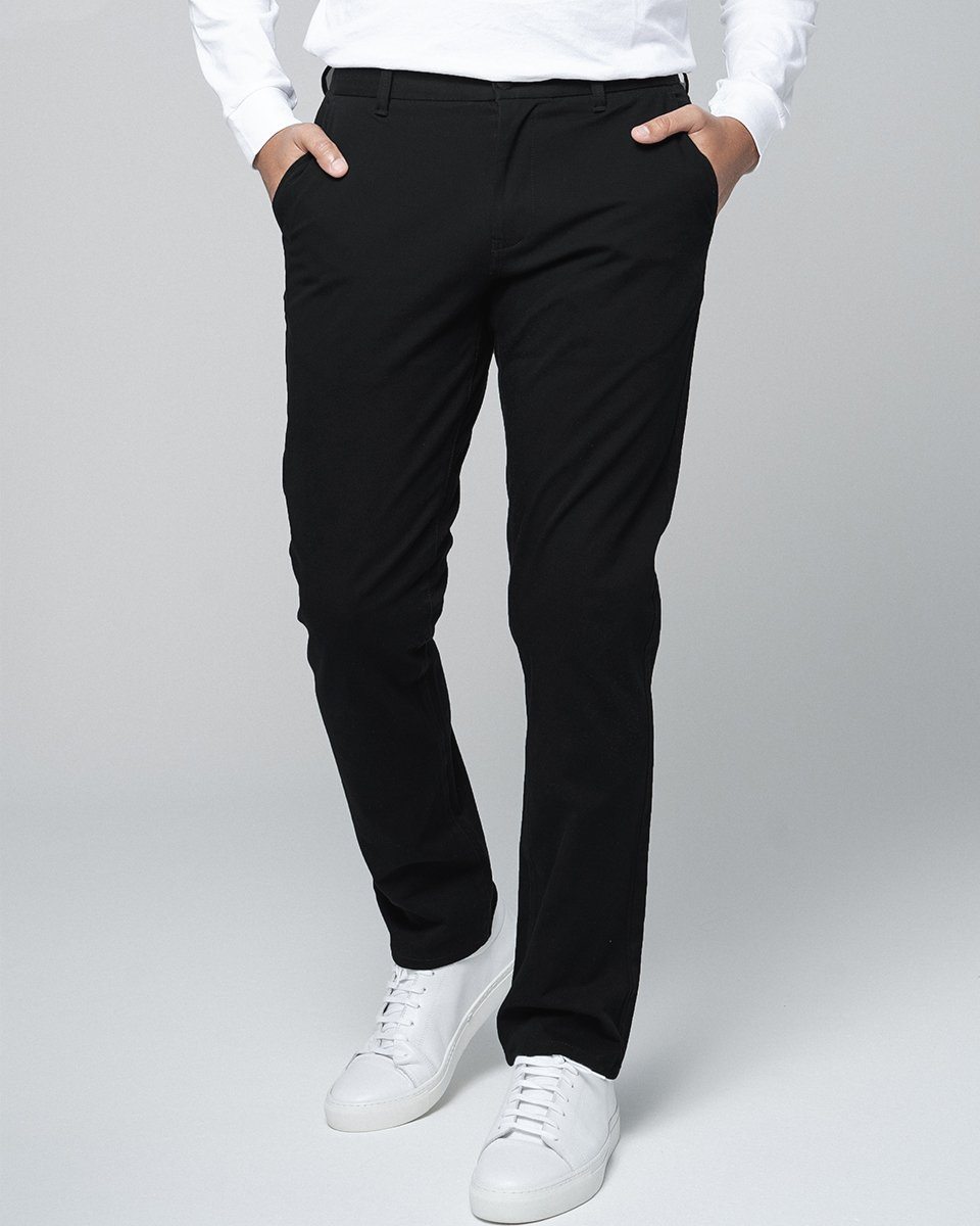 Black | Tech Chino Pants
