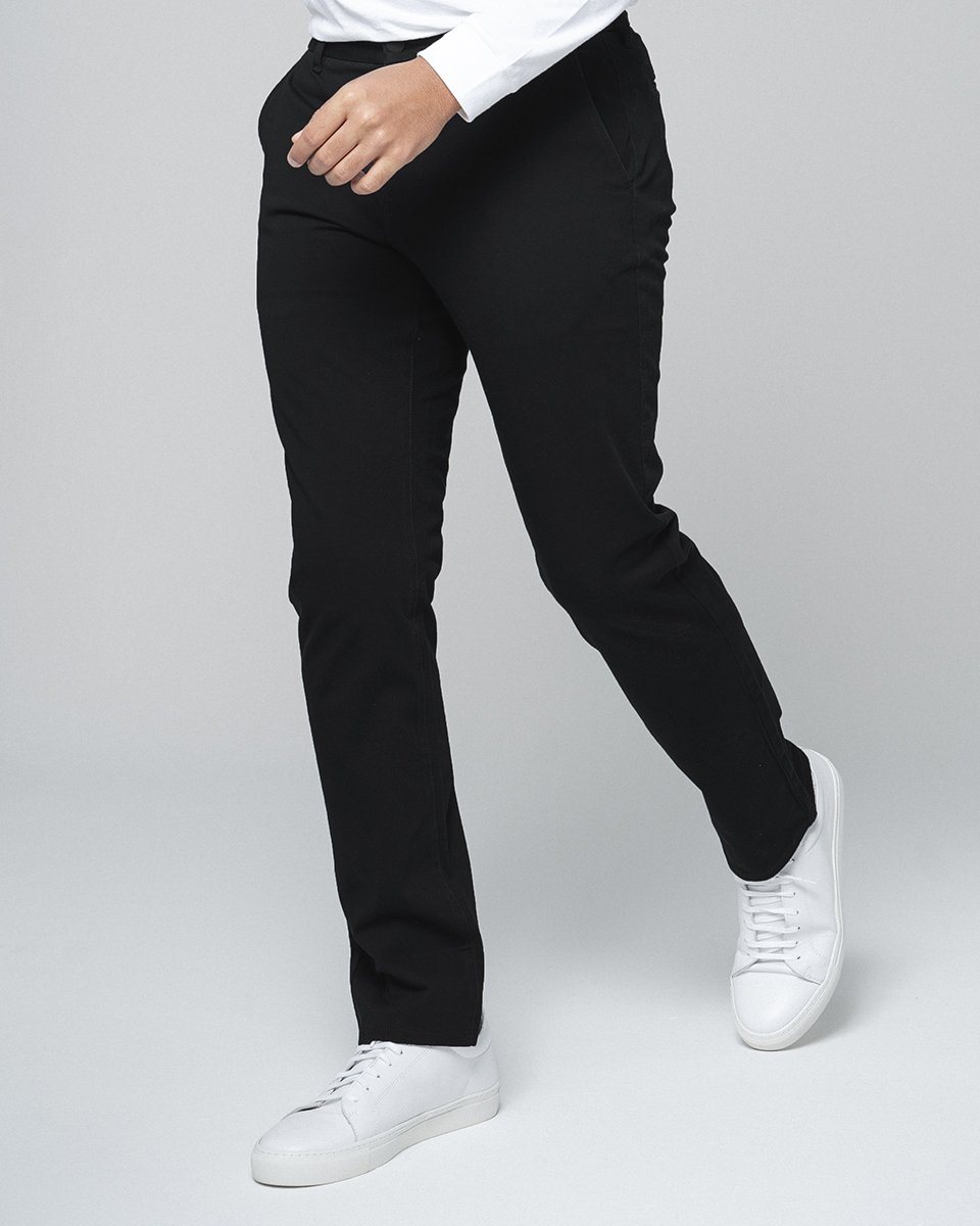Black | Tech Chino Pants