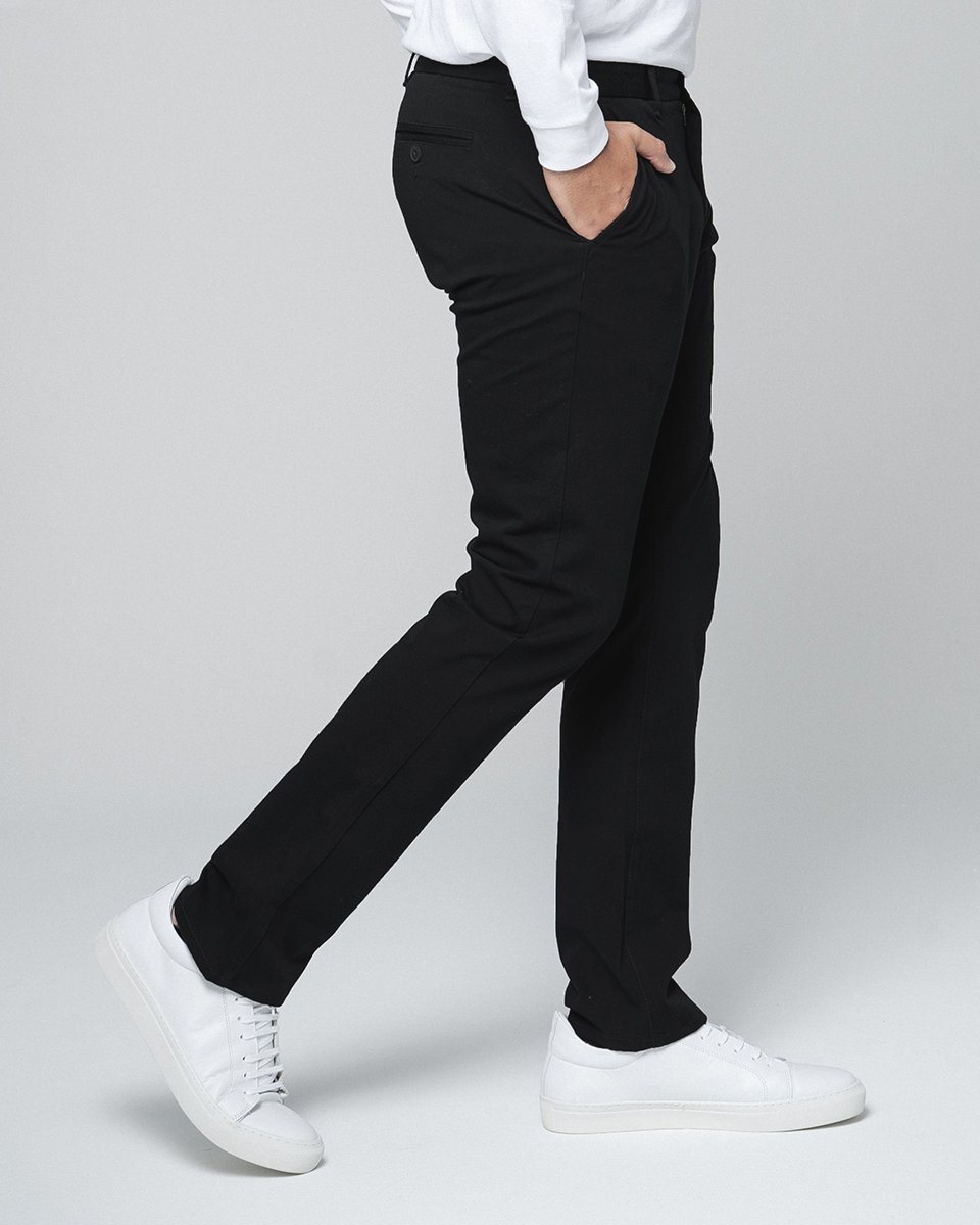 Black | Tech Chino Pants