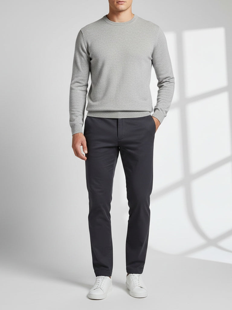 Blackened Pearl Grey Tech Chinos – TAYLRD