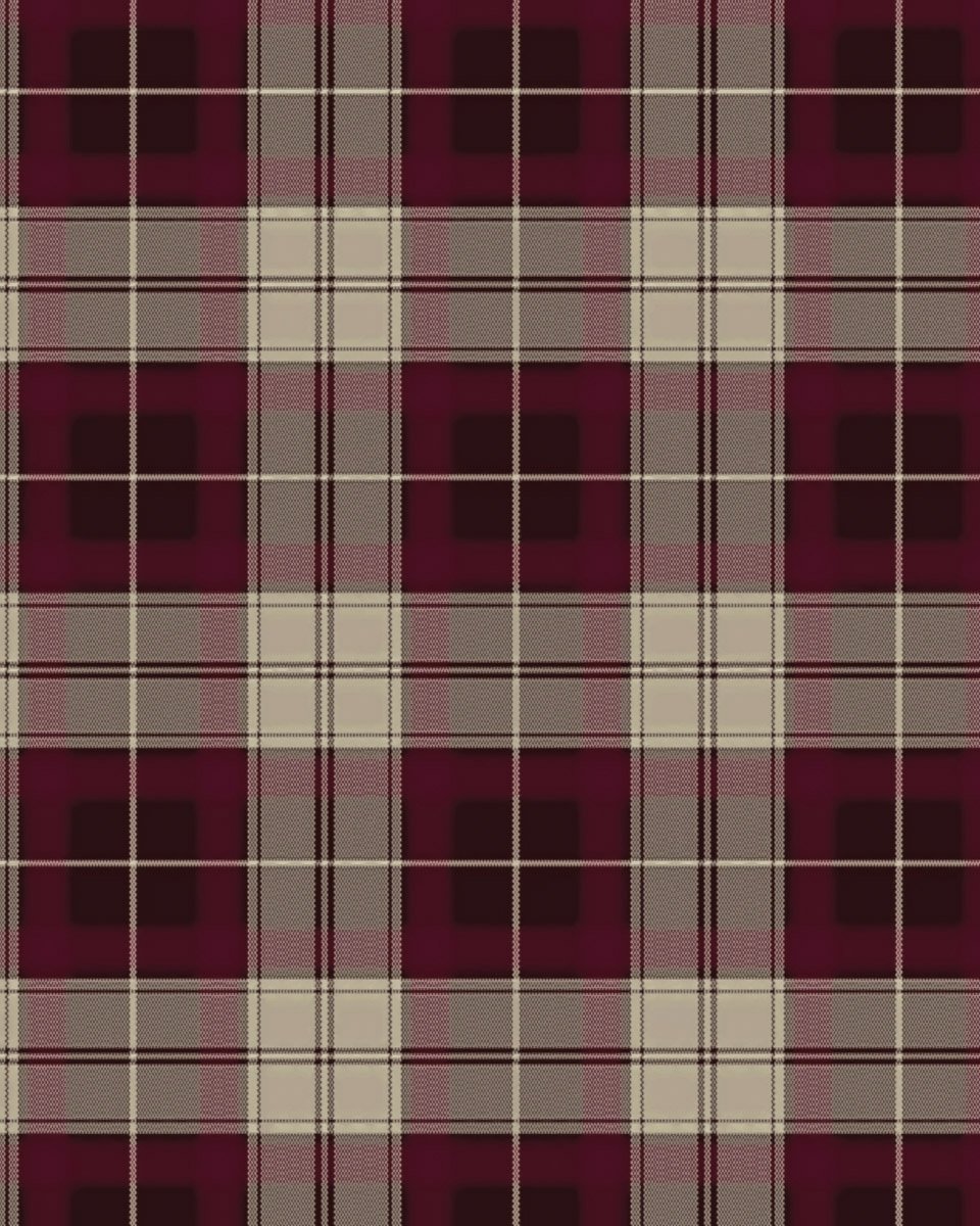 Burgundy Plaid | Stretch Button Down Shirt