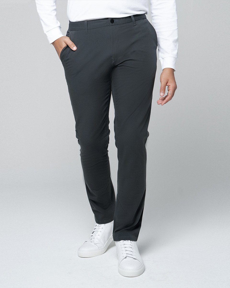 Charcoal | Tech Chino Pants