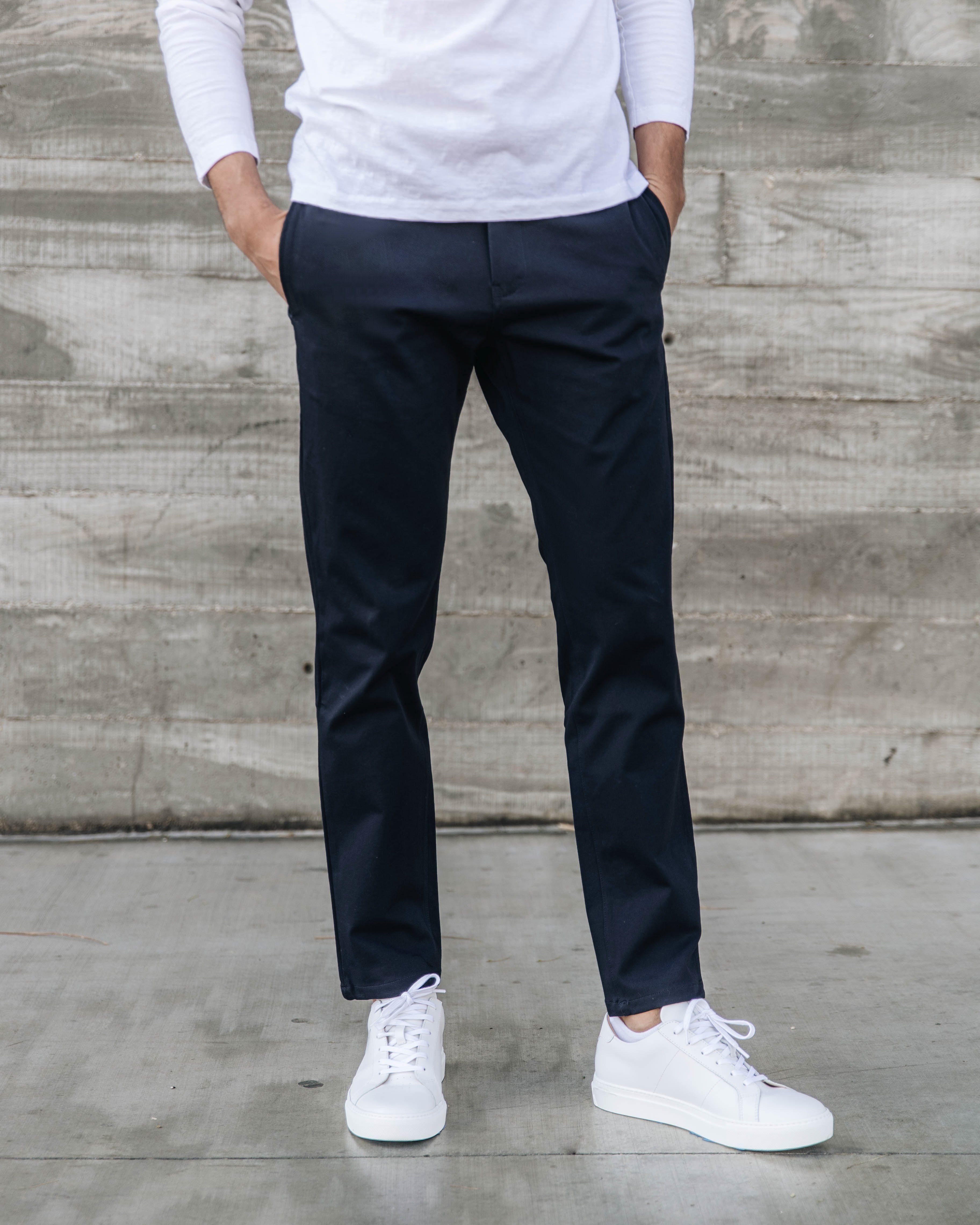 Midnight Navy | Tech Chino Pants