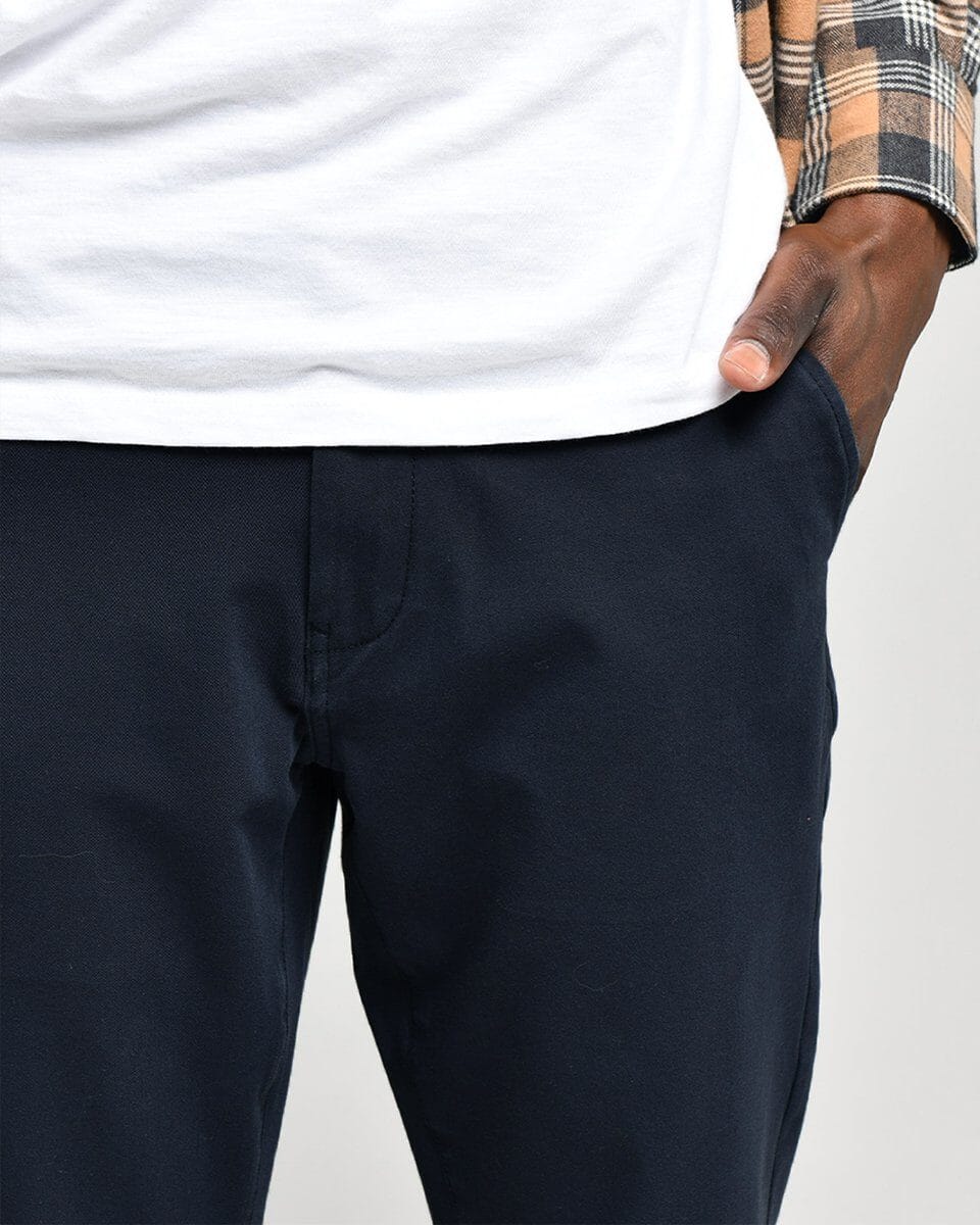 Midnight Navy | Tech Chino Pants (Slim)