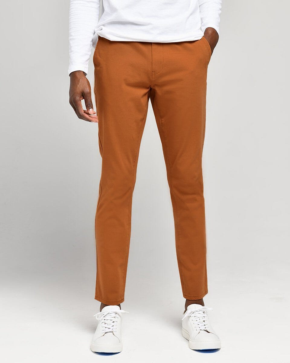 Rust | Tech Chino Pants (Slim)