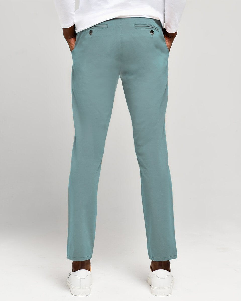 Smoke Blue | Tech Chino Pants (Slim)