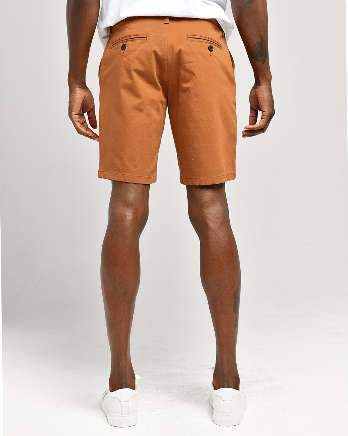 Rust | Tech Chino Shorts