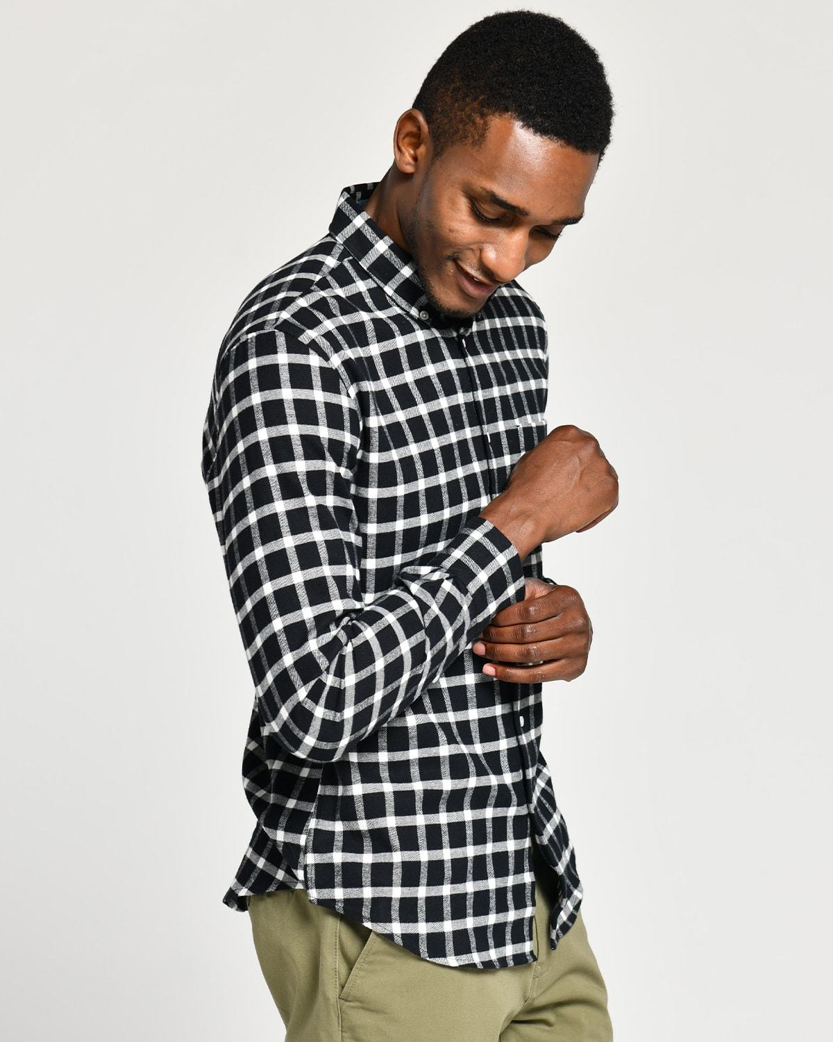 Nightfall | Brushed Button Down