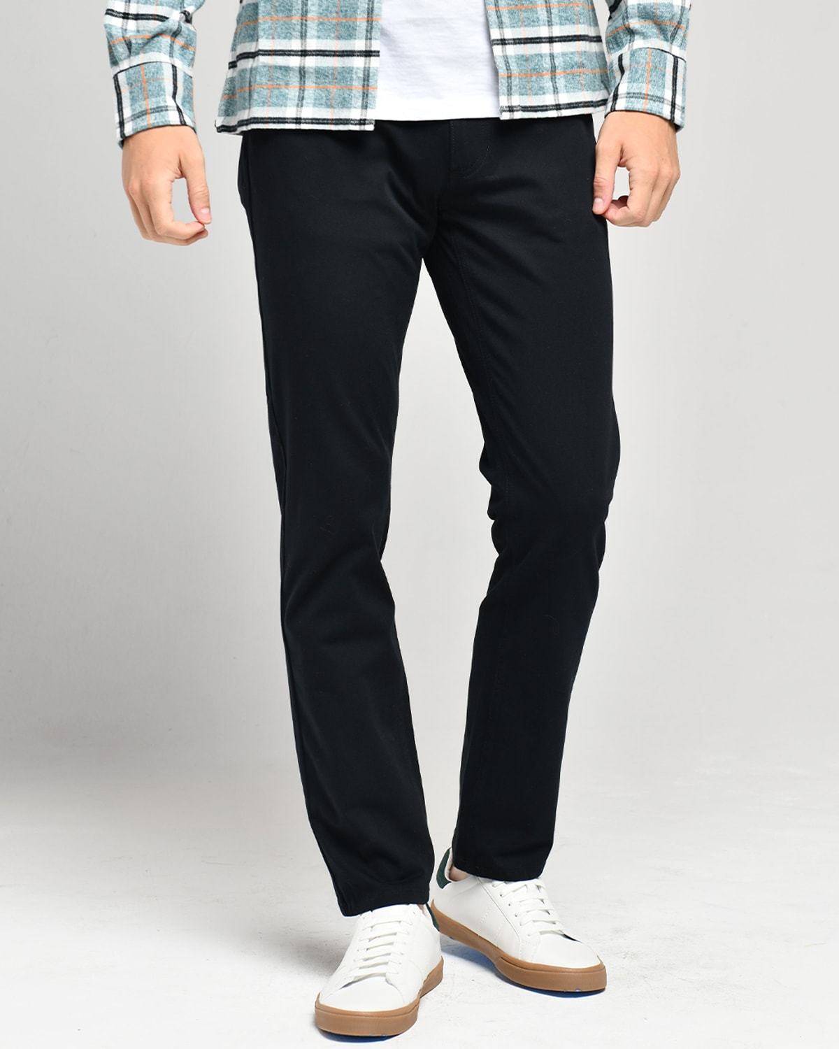 Black | 5 Pocket Pants (Slim Fit)