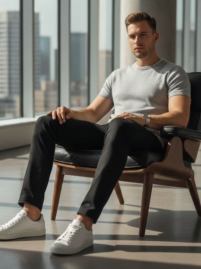 Black | Tech Chino Pants