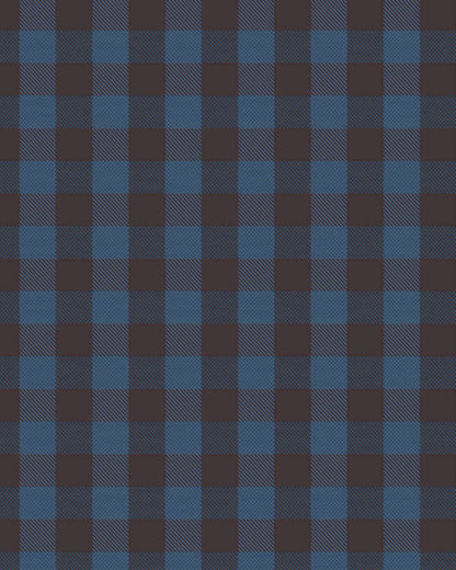 Blue Plaid | Brushed Button Down Shirt