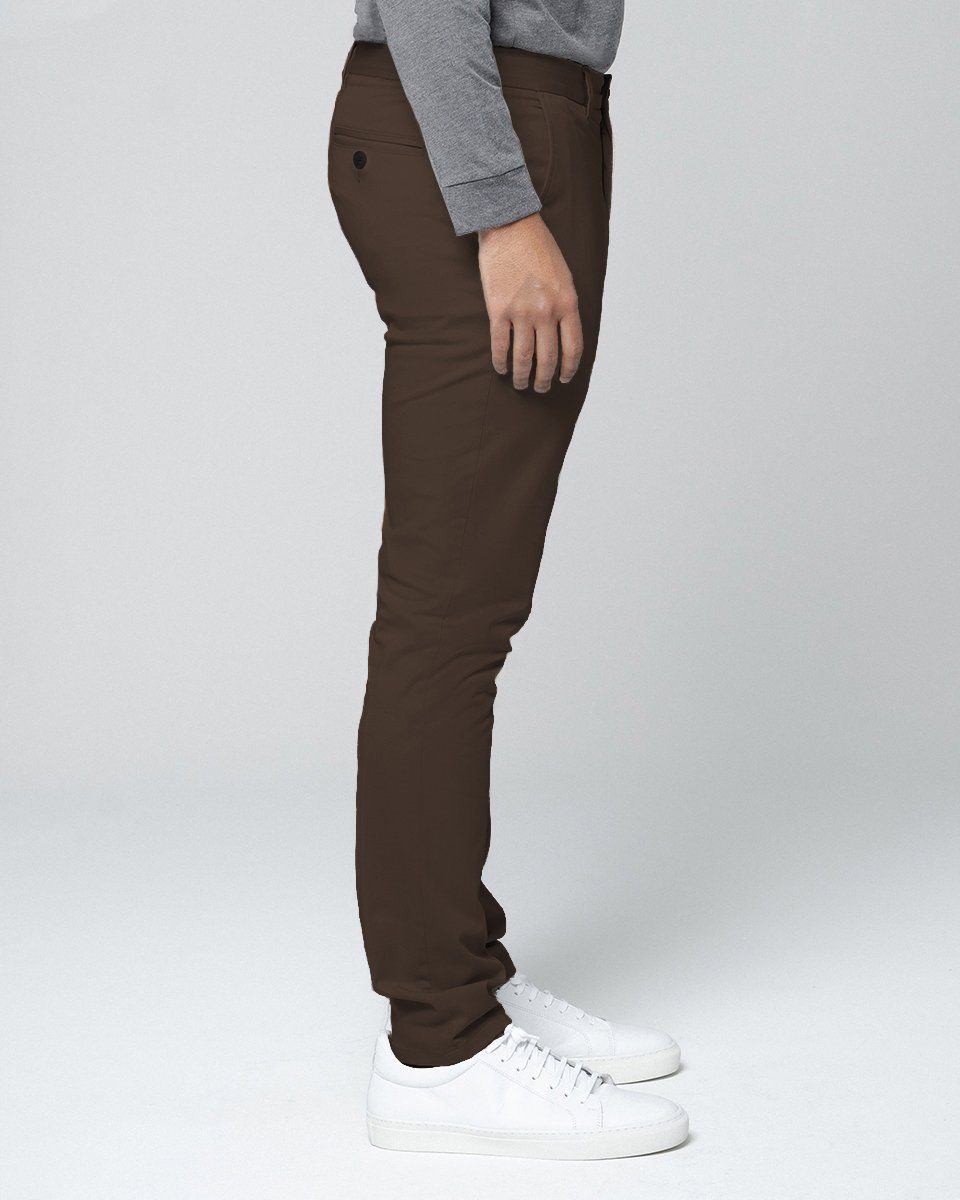 Chocolate Brown | Tech Chino Pants