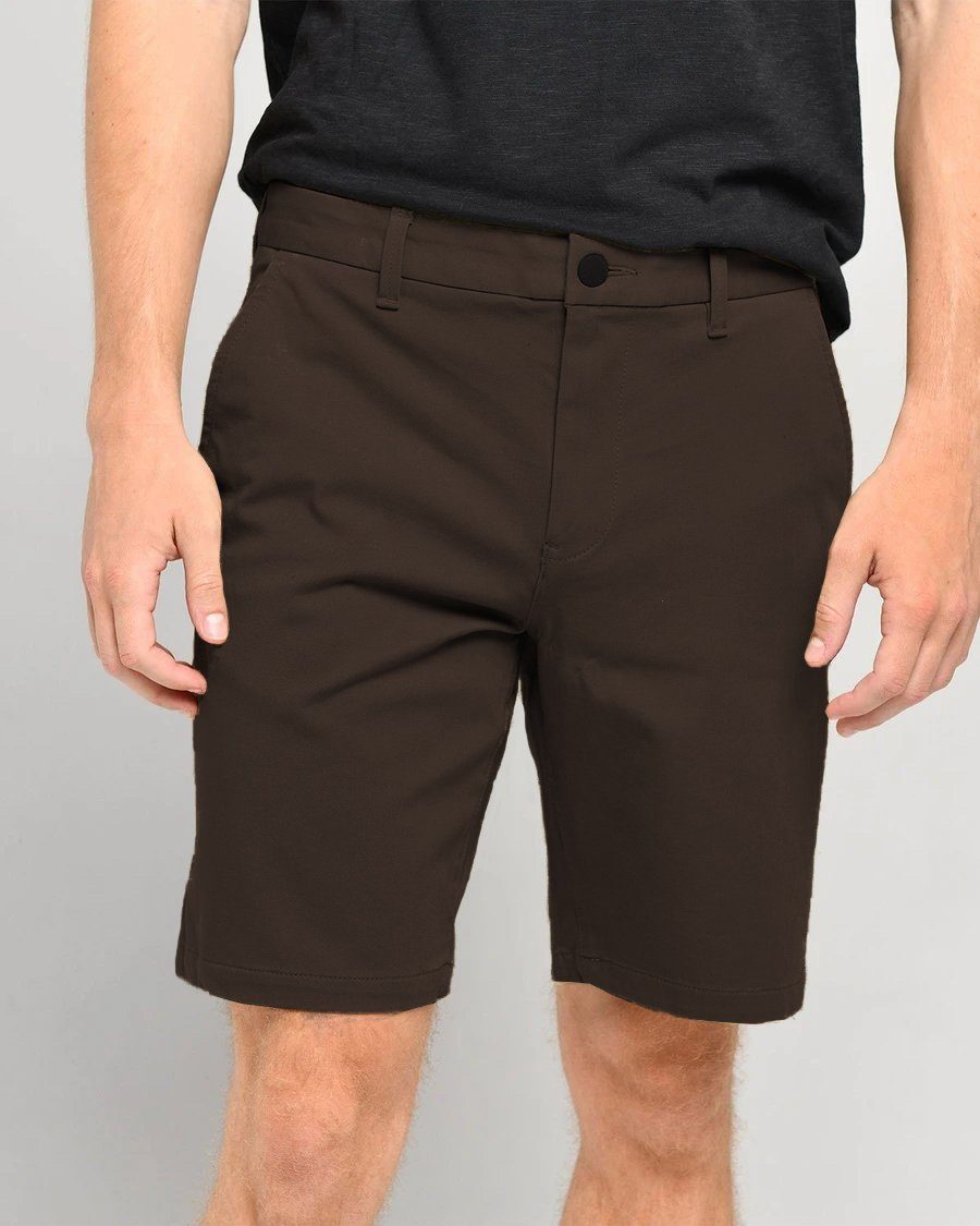 Chocolate Brown | Tech Chino Shorts
