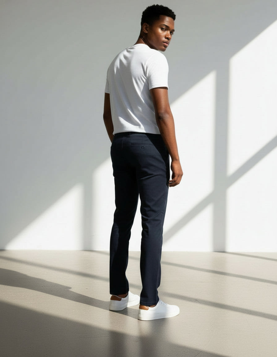 Midnight Navy | Tech Chino Pants