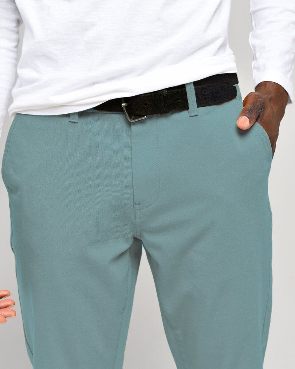 Smoke Blue | Tech Chino Pants (Slim)