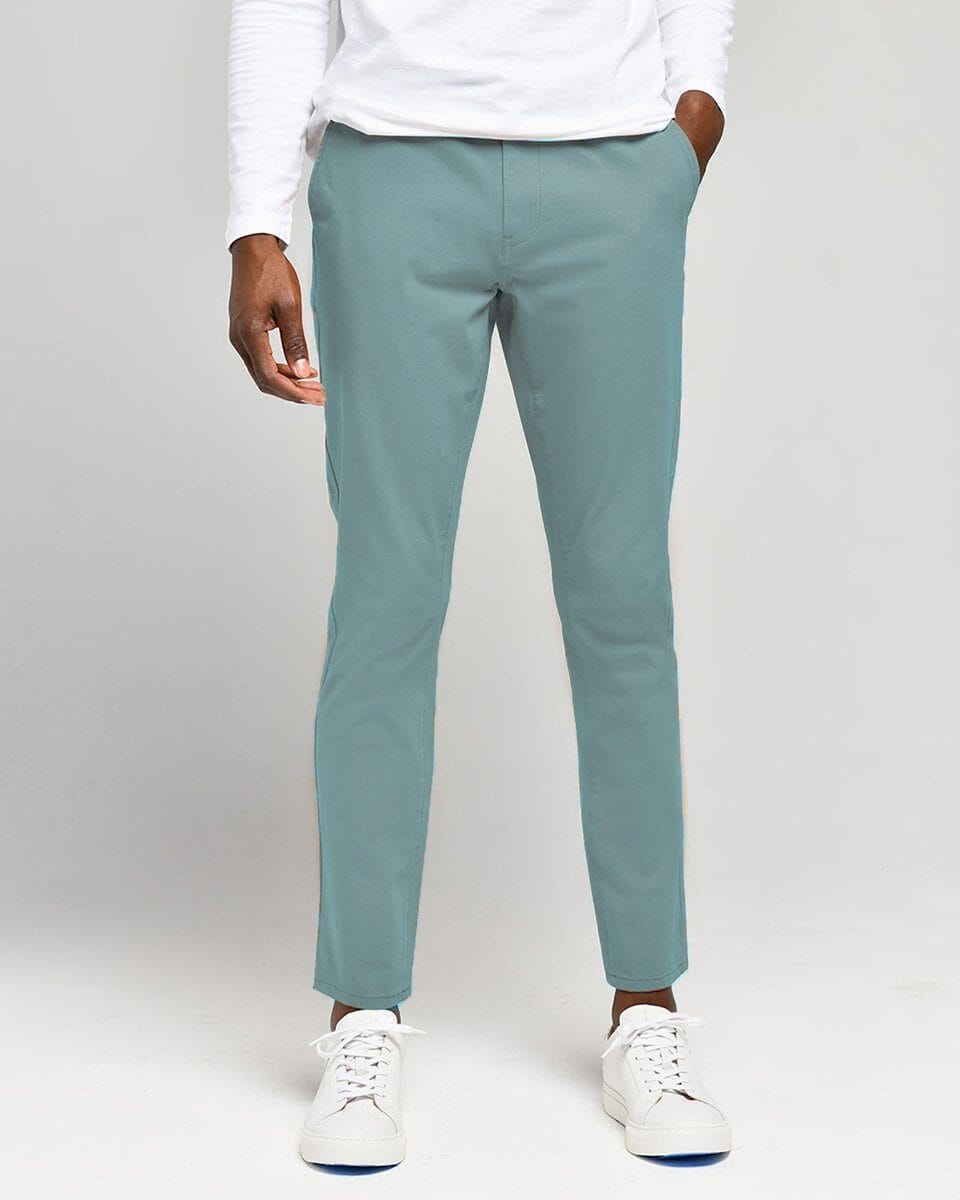 Smoke Blue | Tech Chino Pants (Slim)