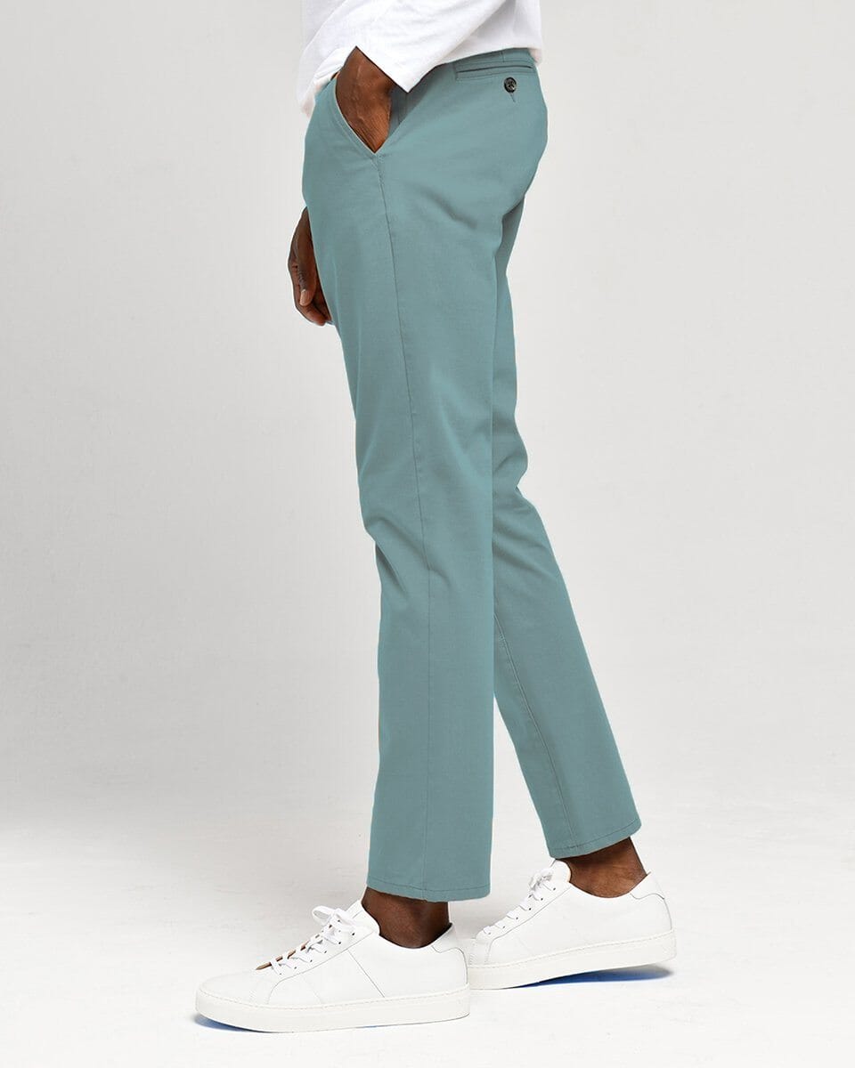Smoke Blue | Tech Chino Pants (Slim)