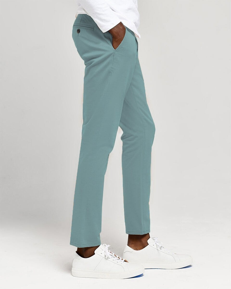 Smoke Blue | Tech Chino Pants (Slim)