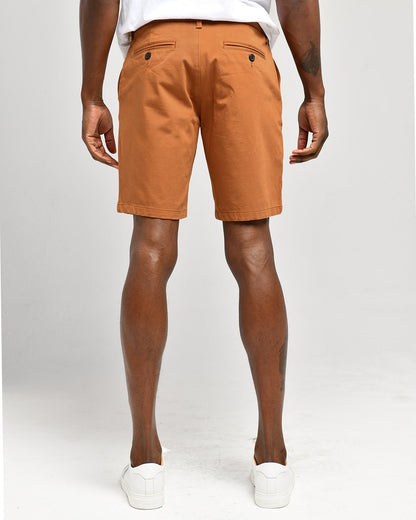 Rust | Tech Chino Shorts