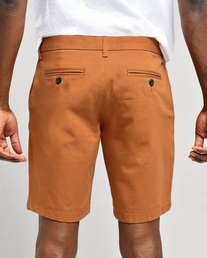 Rust | Tech Chino Shorts