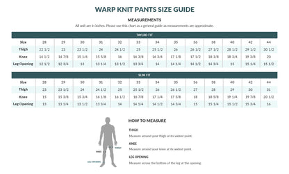 Iron | Warp Knit Pants